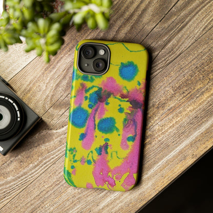 Color splashed premium-quality phone cases