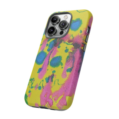 Color splashed premium-quality phone cases