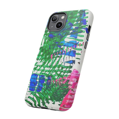 Nature-inspired painted premium-quality protective phone cases