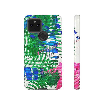 Nature-inspired painted premium-quality protective phone cases