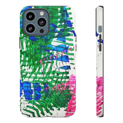 Nature-inspired painted premium-quality protective phone cases