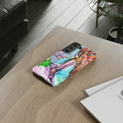 Art-splashed premium-quality protective phone cases