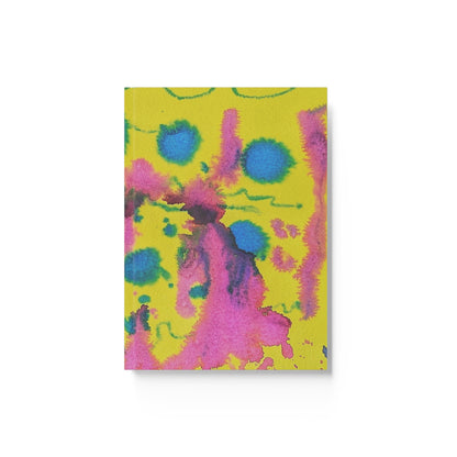 Color Splashed Hard Backed Journal