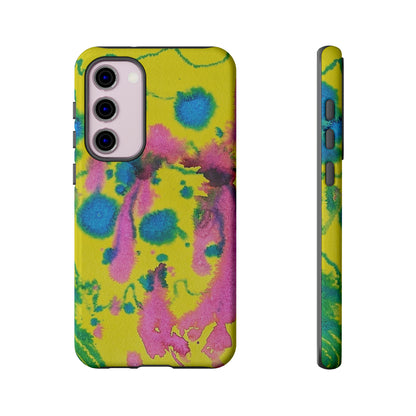 Color splashed premium-quality phone cases