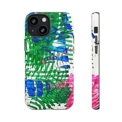 Nature-inspired painted premium-quality protective phone cases