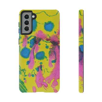 Color splashed premium-quality phone cases