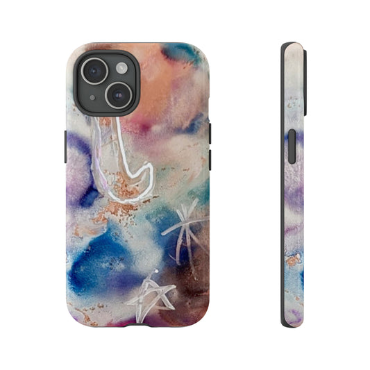 Metallic Watercolor Phone Cases