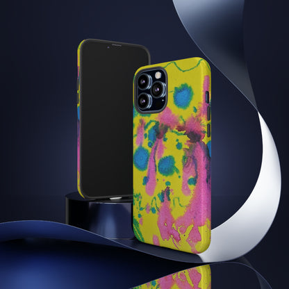 Color splashed premium-quality phone cases