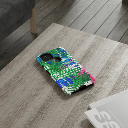 Nature-inspired painted premium-quality protective phone cases