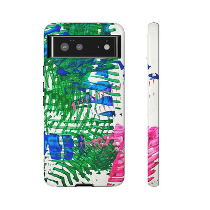 Nature-inspired painted premium-quality protective phone cases