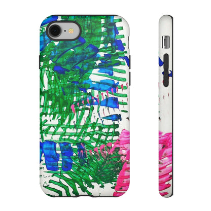 Nature-inspired painted premium-quality protective phone cases