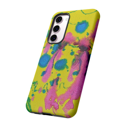 Color splashed premium-quality phone cases