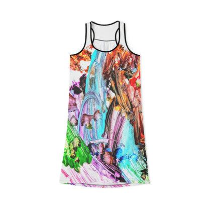 Art-splashed Women's Racerback Dress