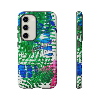 Nature-inspired painted premium-quality protective phone cases