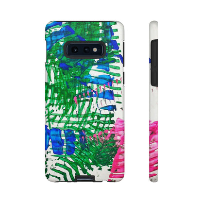 Nature-inspired painted premium-quality protective phone cases