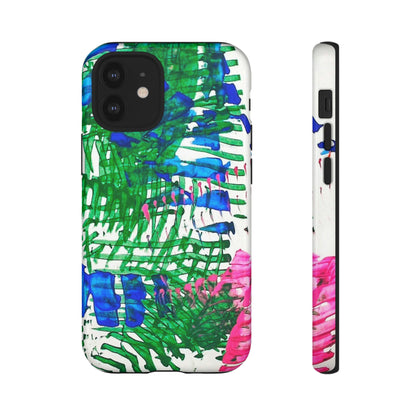 Nature-inspired painted premium-quality protective phone cases