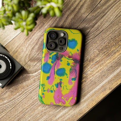 Color splashed premium-quality phone cases