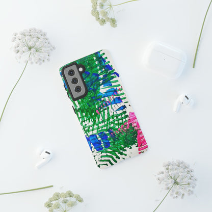 Nature-inspired painted premium-quality protective phone cases