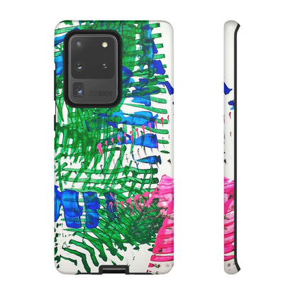 Nature-inspired painted premium-quality protective phone cases