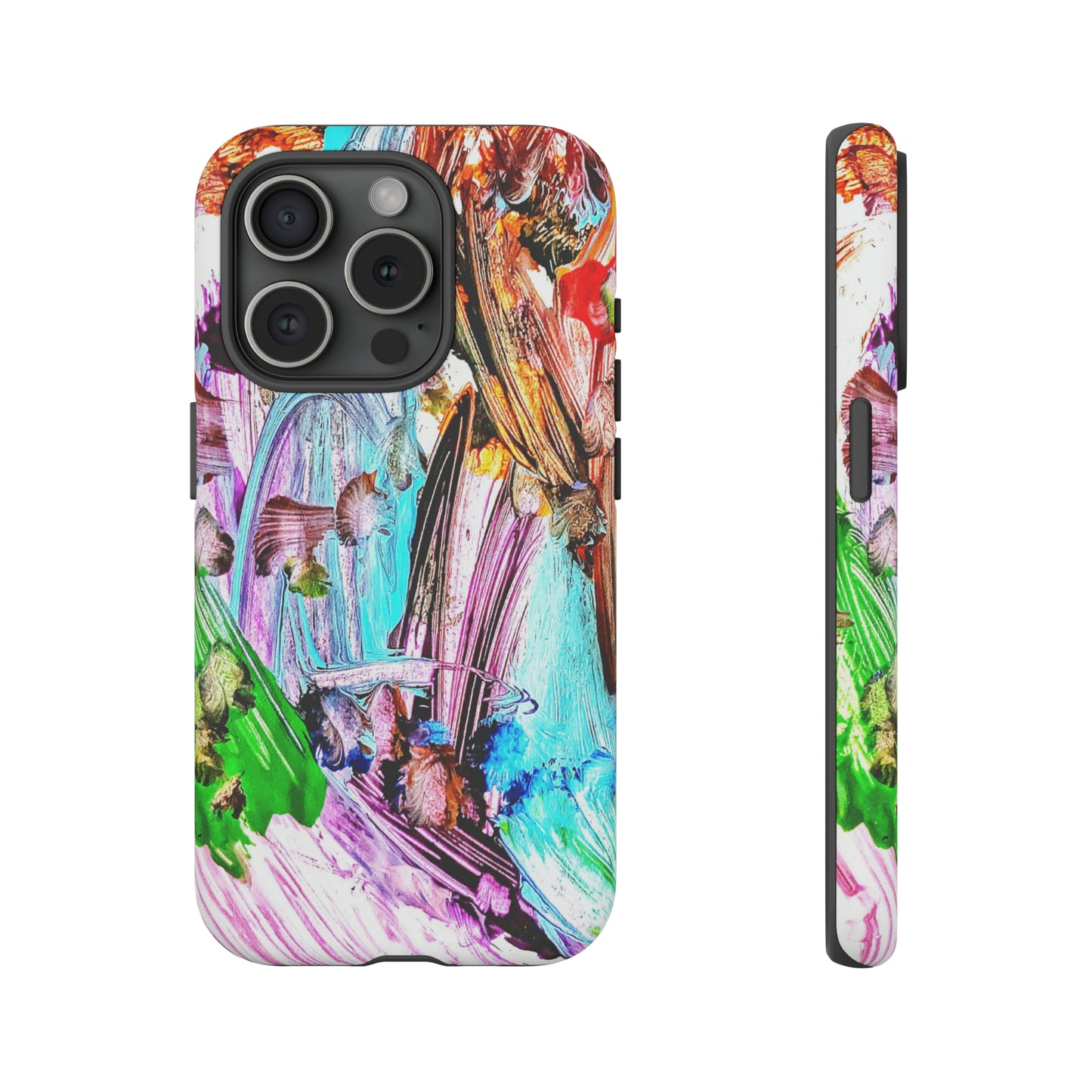 Art-splashed premium-quality protective phone cases