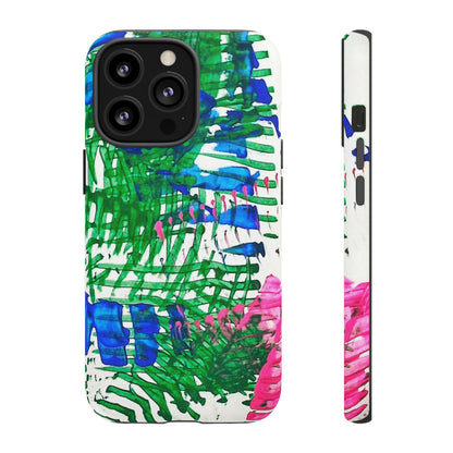 Nature-inspired painted premium-quality protective phone cases