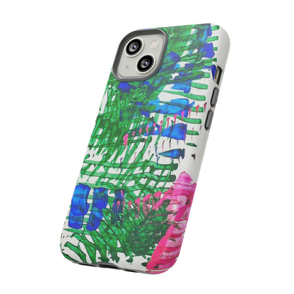 Nature-inspired painted premium-quality protective phone cases