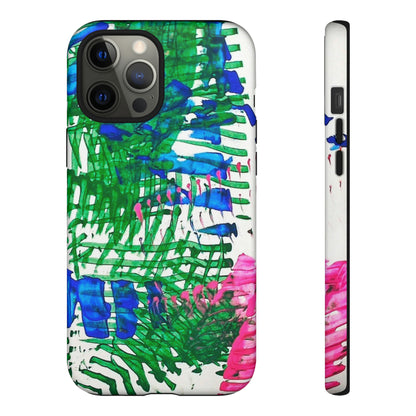 Nature-inspired painted premium-quality protective phone cases