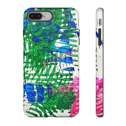 Nature-inspired painted premium-quality protective phone cases