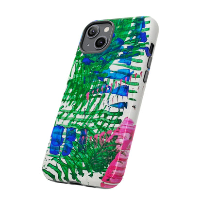 Nature-inspired painted premium-quality protective phone cases