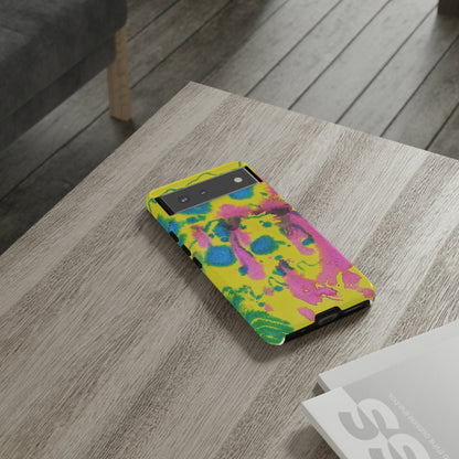 Color splashed premium-quality phone cases