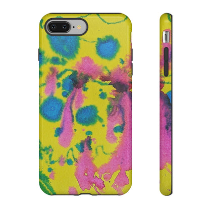 Color splashed premium-quality phone cases