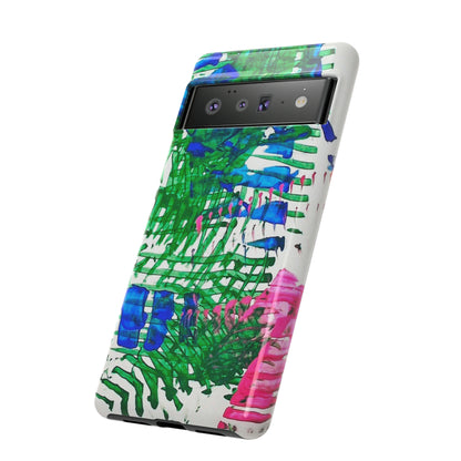 Nature-inspired painted premium-quality protective phone cases