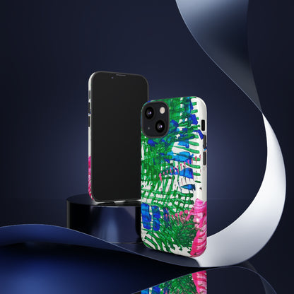 Nature-inspired painted premium-quality protective phone cases