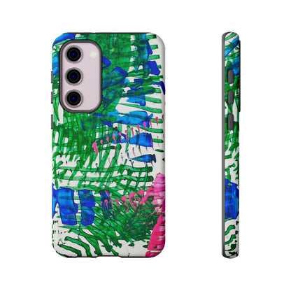 Nature-inspired painted premium-quality protective phone cases